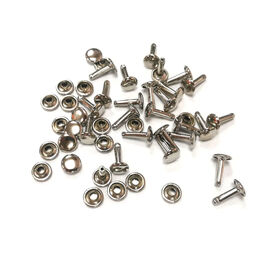 Wholesale Cheap Eco-Friendly 15mm Double Cap Rivets, Custom Nickle