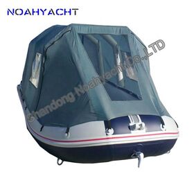 Heavy Duty Double Floor Whitewater Rafting Boats 10 Persons River