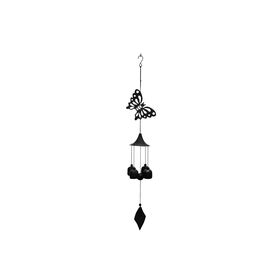 Black And White Old Wind Chimes Diamond Painting 