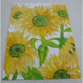 Wholesale tea towel cotton printed kitchen towel