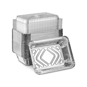 Aluminum Tins with Paperboard Lid – Qube Aviations Catering