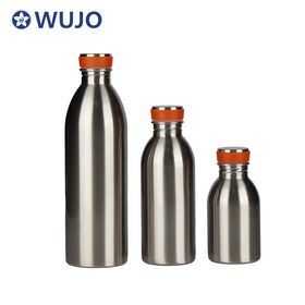 WUJO hot cold water air pump coffee pot flask thermos stainless steel  airpot with lever