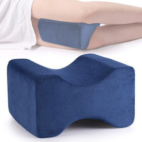 ComfiLife Orthopedic Knee and Leg Pillow for Side Sleepers Sleeping - 100%  Memory Foam for Back Pain, Hip Pain Relief