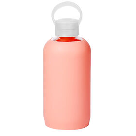 Bouteille En Verre Borosilicate 550 Ml Avec Housse En Silicone Rouge - Marque Pearl - Neuf