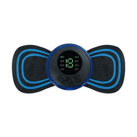 EMS Microcurrent Mini Massage Device Pad Acupressure Vibration Stimulation TENS Massager Patches