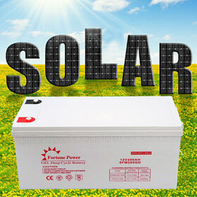 12V 150Ah Batterie au gel de l'énergie solaire - Chine Cycle profond,  batterie solaire de la batterie