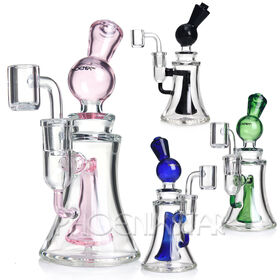 Sirui Pyrex Glass Pipe DAB Rig Oil Rig Glass Water Pipe Glass Smoking Pipe  Shisha Hookah Tobacco Pipes Oil Burner Pipe Glass Recycler Concentrate Rig  - China Glass Pipe and Oil Rig