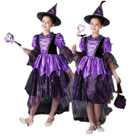 Costume d'halloween pour filles, robe de soirée Cosplay pour