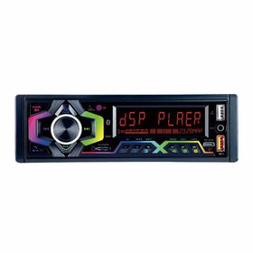 Penjualan langsung pabrik Fix Panel Satu Din Mobil MP3 DSP Player EQ/APP/FM/AM/Bluetooth/USB/TF/SD