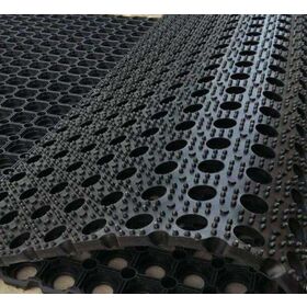 Anti-Fatigue Interlocking Rubber Hollow Mat - China Rubber