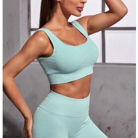 Buy Wholesale China Hot Seller Wholesale Women Activewear Plus Size Sports  Bras Plus Solid Criss Cross Back Sports & Yoga Suit Sports Bra at USD 7