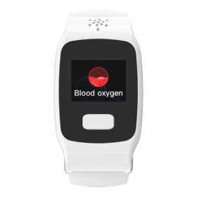 Seniorenpflege Smartwatch mit Panikknopf/SOS-Alarm/GPS-Tracking Armbänder für Alleinarbeiter