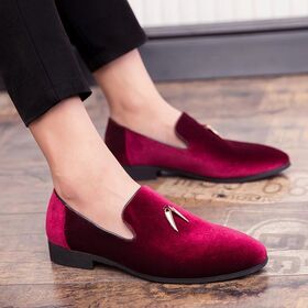 2023 Men Designer Red Bottoms Platform Casual Shoes Loafers Rivets
