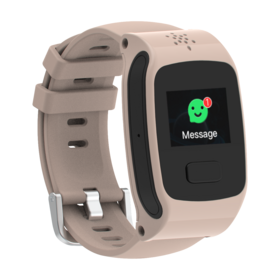 Pulsera de seguridad para ancianos con rastreador GPS y marcación cíclica de números de emergencia - Reloj de pulsera localizador
