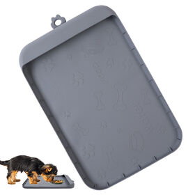 Waterproof Pet Mat For Dog Cat Portable Silicone Pet Food Feeding