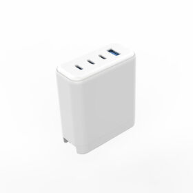  Cargador USB C de 100 W, estación de carga Baseus PD3.0 QC4.0  PPS GaN, carga rápida de 4 puertos, bloque de cargador de pared tipo C para  MacBook Pro/Air, laptops, iPad