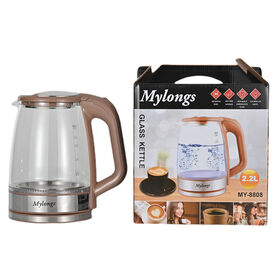 Mylongs Long Handle Coffee Kettle Electric Coffee - China Electric Kettle  and Electric Glass Kettle price