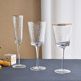 Elegantes copas de cristal de plástico duro irrompible Ideal para el vino y  champán Cristal tallo perfecto para fiestas, bodas - China Vaso de vino y  vino precio