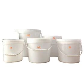 Round Plastic Bucket Manufacturers, Paint Plastic Bucket Supplier