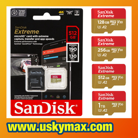 Buy Wholesale Hong Kong SAR Hot Offer For Sandisk Extreme Pro 256gb Micro Sd  Card 64gb 128gb 400gb 512gb 1tb Sandisk Extreme Pro & For Sandisk Extreme  Pro 256gb at USD 7