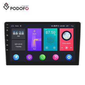 Podofo Autoradio Android Bluetooth GPS Autoradios 1 Din 7 Pouces