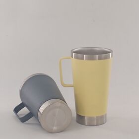 Fafeicy Tasse en acier inoxydable Tasse à thé en acier inoxydable avec Fafeicy Tasse en acier inoxydable Tasse à thé en acier inoxydable avec