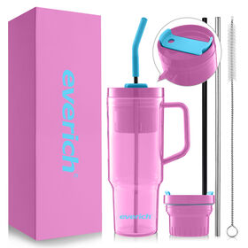 Bubba Water Bottle 24 oz. Pink Tumbler BPA Free