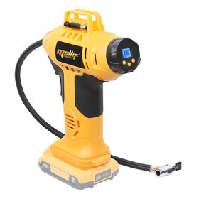 WORKSITE Tire Inflator 20V Battery Air Pump Compressor Digital 120PSI  Portable Vehicle Car Bike Cordless Inflator