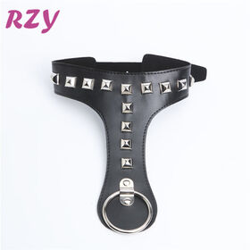 Customizable Spiked Chastity Cage For Punishment