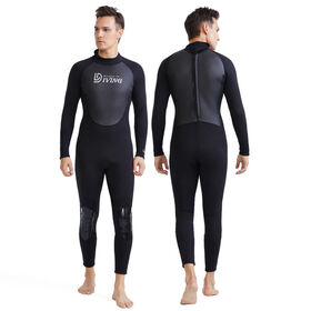 Cheap SCR 3mm Neoprene Wetsuit Men Keep Warm Swimming Scuba Diving