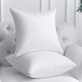 Pure Down Duck Feather 12 in. x 20 in. Pillow Insert (Set of 2) PD