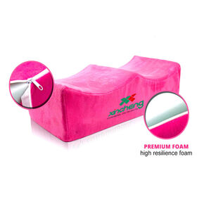 Brazilian Butt Lift Pillow ? Dr. Approved for Post Surgery Recovery Seat ?  BBL Foam Pillow + Cover Bag Firm Support Cushion Butt Support Technology -  Pink 