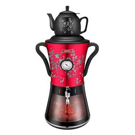 3.2L Stainless Steel Electric Samovar with Thermometer and Porcelain Teapot  - China Tea Maker and Kettle price