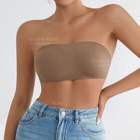 Brasier para mulheres almofada de peito A colete roupa íntima feminina  esportiva sexy tem 5 peças usando sutiã pacote