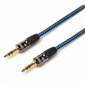 Jack De Audio 3.5 Mm Macho A Macho 2M Cable Para Iphone Coche Auriculares  Altavoz Cable Auxiliar