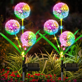 Solar Dandelion Lights Artificial plants lights
