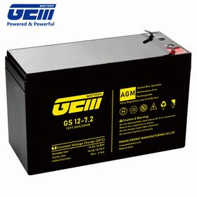 VRLA AGM Batteries 12V 7Ah for UPS and security systems