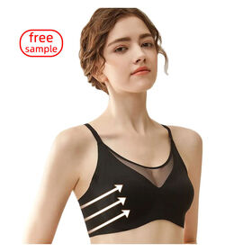 Sexy girl a chip together adjusting type brassiere seamless underwear bra  wholesale sexy push up bras