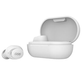 Auriculares TWS estilo frijol #QT27 de VENTA CALIENTE, audífonos Bluetooth de nivel de entrada con cancelación de ruido ENC, soporte OEM/ODM