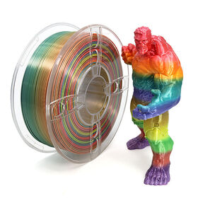 ERYONE PLA Filament 1.75mm, 3D Printer Filament PLA, -0.03mm,  1kg(2.2lbs)/Spool, China Red…
