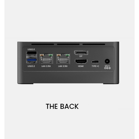 Mini PC Serveur 13 en 1 USB-C Multifonction, Routeur Logiciel Double 2.5G, Double HDTV for sale