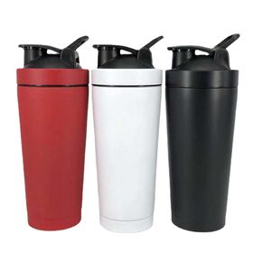 Buy Wholesale China Gym Double Wall Stainless Steel Protein Shaker Water  Bottle & Shaker Bottle at USD 1.95