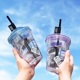 Most Popular Hot Sale High Quality Coffee Cold Mug with Filter Reusable  Cold Tumbler Pinnapple Matte Crystal Barbie Diamond Cup with Lid Straw -  China BPA Free Water Bottle and Reusable Cold