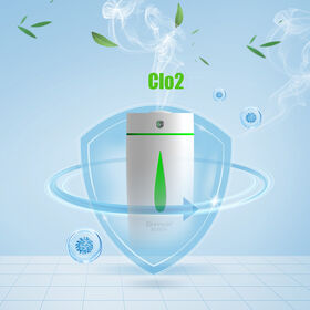 Fabrikpreis Beste tragbare CLO2-Luftreiniger Luftentkeimer mit Luftdesinfektion und Luftreiniger für Auto, Zuhause, Büro