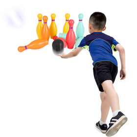 What Kids Want Miraculous Ladybug Bowling Set - Superheroes Bowling Set for  Kids, Fun Indoor and Outdoor Bowling Game for Kids, for Birthday Parties