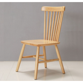Wholesale Solid Wood Dining Chair Homestay Home Restaurant Hotel Armrest Chair