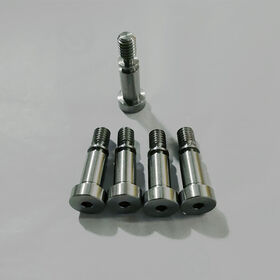 Hochwertige und hochpräzise Metalldrehteile, Drehteile CNC-Bearbeitungsteile M16 x 50 Flanschschraube 8.8 (Halbgewinde)-2.0