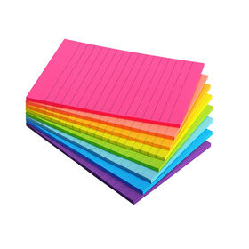 China Large Neon Lined Sticky Notes Manufacturers - Wholesale