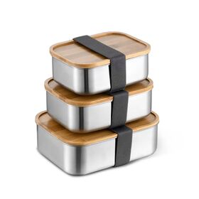 Ceramic Bento Box With Bamboo Lid Manufacturers China - Customized Products  Wholesale - Xiamen Ebei