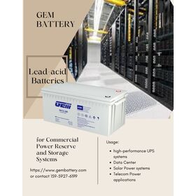 VRLA AGM Solar Batteries 12V 100Ah UPS Battery